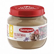 Semper Пюре Телятина с 6 мес. 90 г Semper Пюре Телятина с 6 мес. 90 г