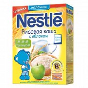 Nestle Каша рисовая с яблоком молочная с 4 мес. 250 г