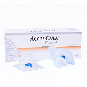 Accu-Chek FlexLink Набор инфузионный канюли 8 мм 10 шт.