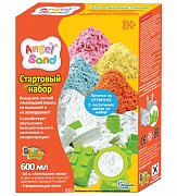 Angel Sand ma07011х набор для творчества белый 0,6 л+ формочки Angel Sand ma07011х набор для творчества белый 0,6 л+ формочки