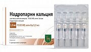 Надропарин кальция раствор для инъекций 9500 МЕ Анти-Ха мл 1 мл шприц 5 шт. Надропарин кальция раствор для инъекций 9500 МЕ Анти-Ха мл 1 мл шприц 5 шт.