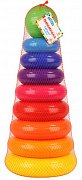 Затейники 1109584 пирамидка гигант 8 колец