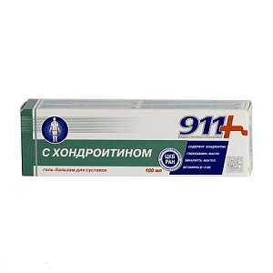 911 Хондроитин гель-бальзам для суставов 100 мл