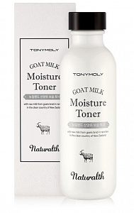 Tony Moly Тонер с козьим молоком для лица Naturalth Goat Milk Moisture Toner 150 г