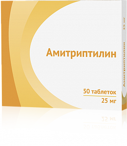 Амитриптилин таблетки 25 мг 50 шт. Озон