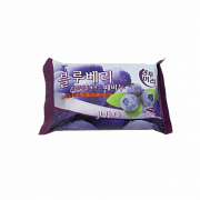 Juno Мыло с отшелушивающим эффектом с черникой 150г