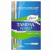 Tampax Тампоны Pearl Super 8 шт.
