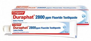 Colgate Duraphat 2800 ppm фторида Зубная паста 75 мл