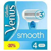 Gillette Venus Smooth кассеты 4 шт.
