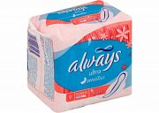 Always Прокладки Ultra sensitive fresh Normal 9 шт.