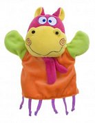 Мир детства 33226 игрушка на руку "Бегемотик"