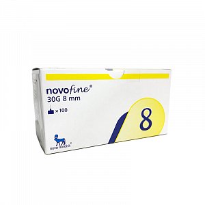 Иглы Novofine 30G 0,3х8 мм 100 шт.
