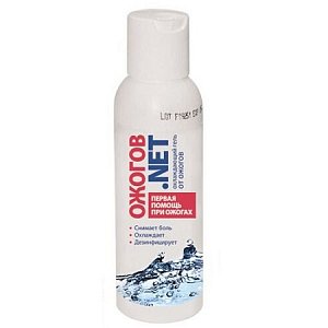 Гель от ожогов охлаждающий