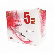 SFM Шприц одноразовый 5мл 1 шт.