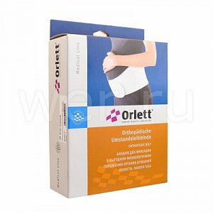 Orlett Бандаж дородовый м Белый MS-96