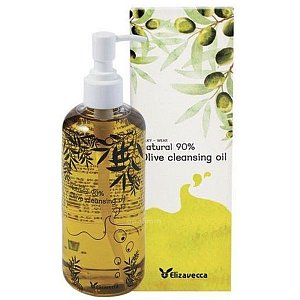 Elizavecca Масло гидрофильное для снятия макияжа с маслом оливы Natural 90% Olive Cleansing Oil 300 мл
