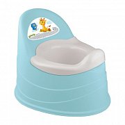 Пластишка Горшок детский со вставкой 431300502 голубой 390*310*305