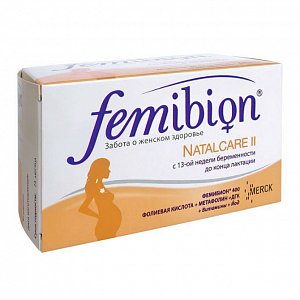Фемибион Наталкеа II таблеткипокрытые оболочкой 30 шт. + мягкие капсулы 30 шт.