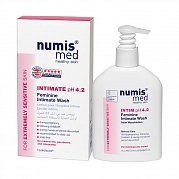 Нумис Мед Д Моющий гель для интимной гигиены у женщин рН 4,2 200мл