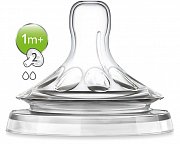 Avent SCF652 27 Соска Natural силиконовая медленный поток c 1 мес. 2 шт.