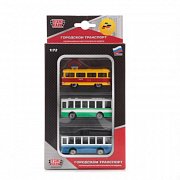 Технопарк Набор машинок Городской транспорт SB-14-10