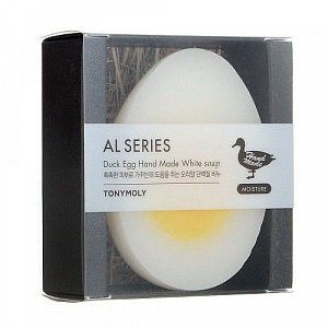 Tony Moly Мыло для умывания с гиалуроновой кислотой и аргановым маслом Al Series Egg White Moisture 120 г