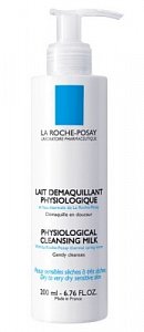La Roche-Posay Physio Молочко для снятия макияжа 200 мл