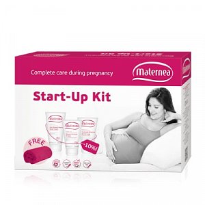 Maternea Набор подарочный для беременных 3 крема и полотенце