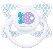 Canpol Babies Пустышка латексная, 0-6 мес. Рыбка 23 463