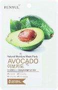 Eunyul Маска тканевая для лица с экстрактом авокадо 22 мл 5 шт. Natural Moisture Mask Pack Avocado Eunyul Маска тканевая для лица с экстрактом авокадо 22 мл 5 шт. Natural Moisture Mask Pack Avocado