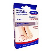 Медифит Пластырь мозольный гидроколлоидный средний 2x6,5 см 10 шт.