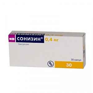 Сонизин капсулы с модифицированным высвобождением 0,4 мг 30 шт.