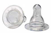 Dr Brown`s Соски силиконовые стандарт 2 уровень от 3-х мес. 2 шт.