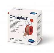 Omniplast Пластырь текстильный 1,25х500 см