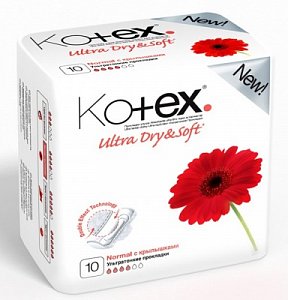 Kotex Прокладки Ultra DrySoft Normal 10 шт.