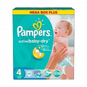 Pampers Подгузники Active Baby-Dry Maxi 7-14 кг 147 шт.
