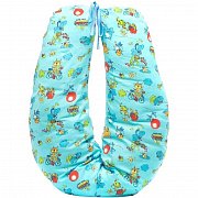 Фэст Подушка Для Беременных И Кормящих Женщин , На Синем Зоопарк