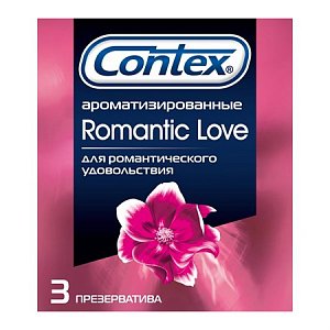 Contex Презервативы Romantic love ароматизированные 3 шт.