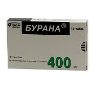 Бурана таблетки 400 мг 10 шт.