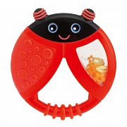 Chicco Прорезыватель Funny Relax Божья коровка с погремушкой 6м+