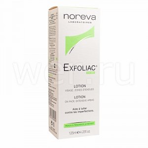 Noreva Exfoliac Лосьон с высокой концентрацией AHA+BHA 125 мл