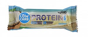 VPlab Батончик Low Carb Protein Bar 35 г Кокос