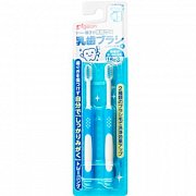 Pigeon Набор зубных щеток Голубой 18м+ 2 шт.