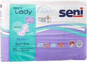 Seni Lady Extra Прокладки урологические 15 шт. Seni Lady Extra Прокладки урологические 15 шт.