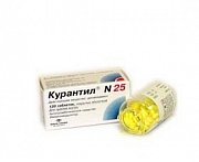Курантил  таблетки 25мг  120 шт