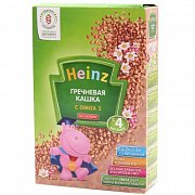 Heinz Гречневая кашка с Омега 3 с 4 мес. 200 г Heinz Гречневая кашка с Омега 3 с 4 мес. 200 г