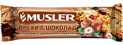 Musler Батончик Мюсли Орехи-Шоколад с цельными злаками 30 г Musler Батончик Мюсли Орехи-Шоколад с цельными злаками 30 г