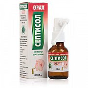 Септисол Оралl для рта спрей 25 мл