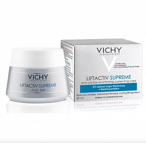 Vichy LiftActiv Supreme Крем против морщин и для упругости нормальной и комбинированной кожи 50 мл