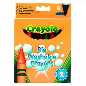 Crayola Восковые мелки смываемые 8 шт.